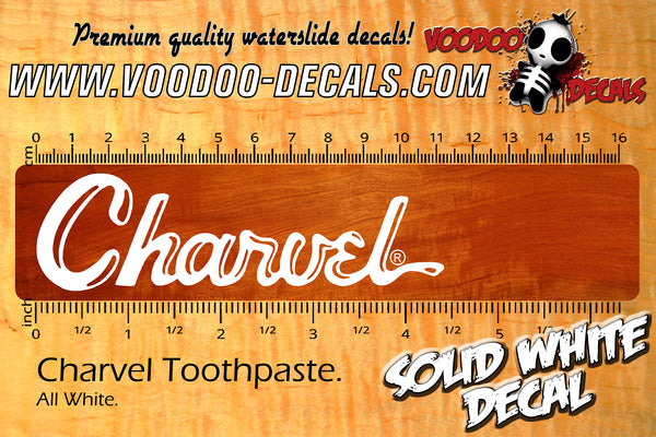 Charvel Toothpaste WHITE