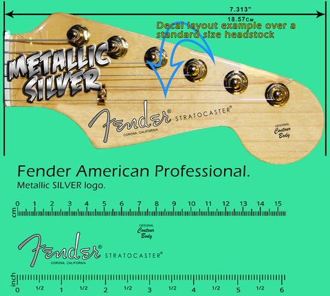 Fender American Professional SILVER