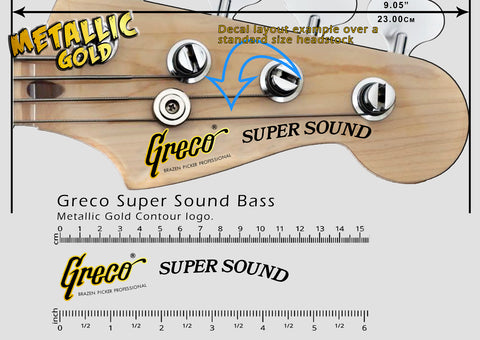 Greco Super Sound Bass - GOLD