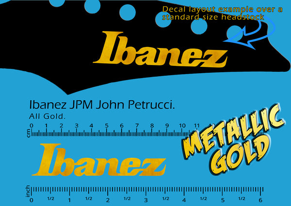 Ibanez JPM John Petrucci GOLD