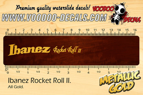 Ibanez Rocket Roll GOLD