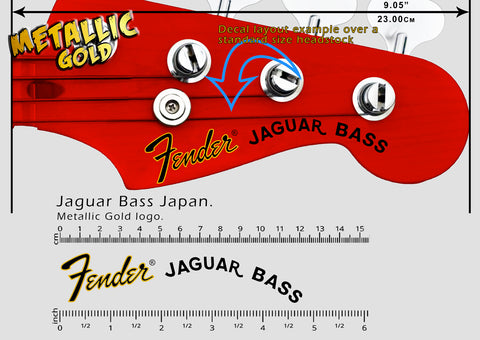 Jaguar Bass Japan - GOLD Logo