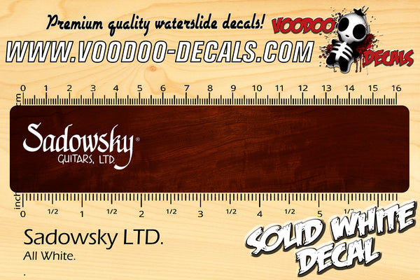 Sadowsky LTD WHITE