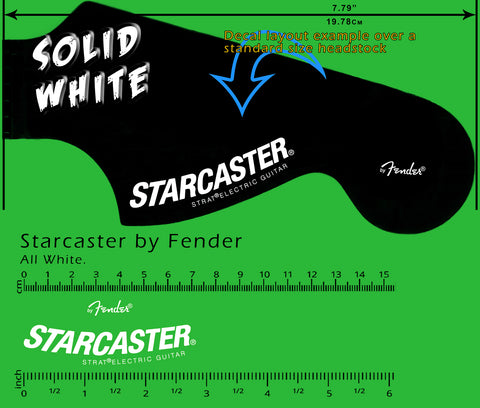 STARCASTER by Fender - WHITE