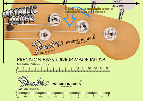 Precision Bass Junior Made in USA SILVER