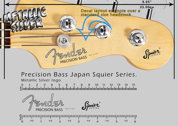 Precision Bass Japan Squier Series SILVER