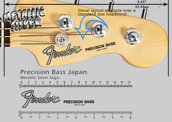 Precision Bass Japan SILVER