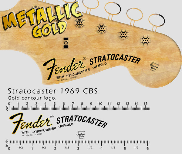 Stratocaster 1969 CBS GOLD